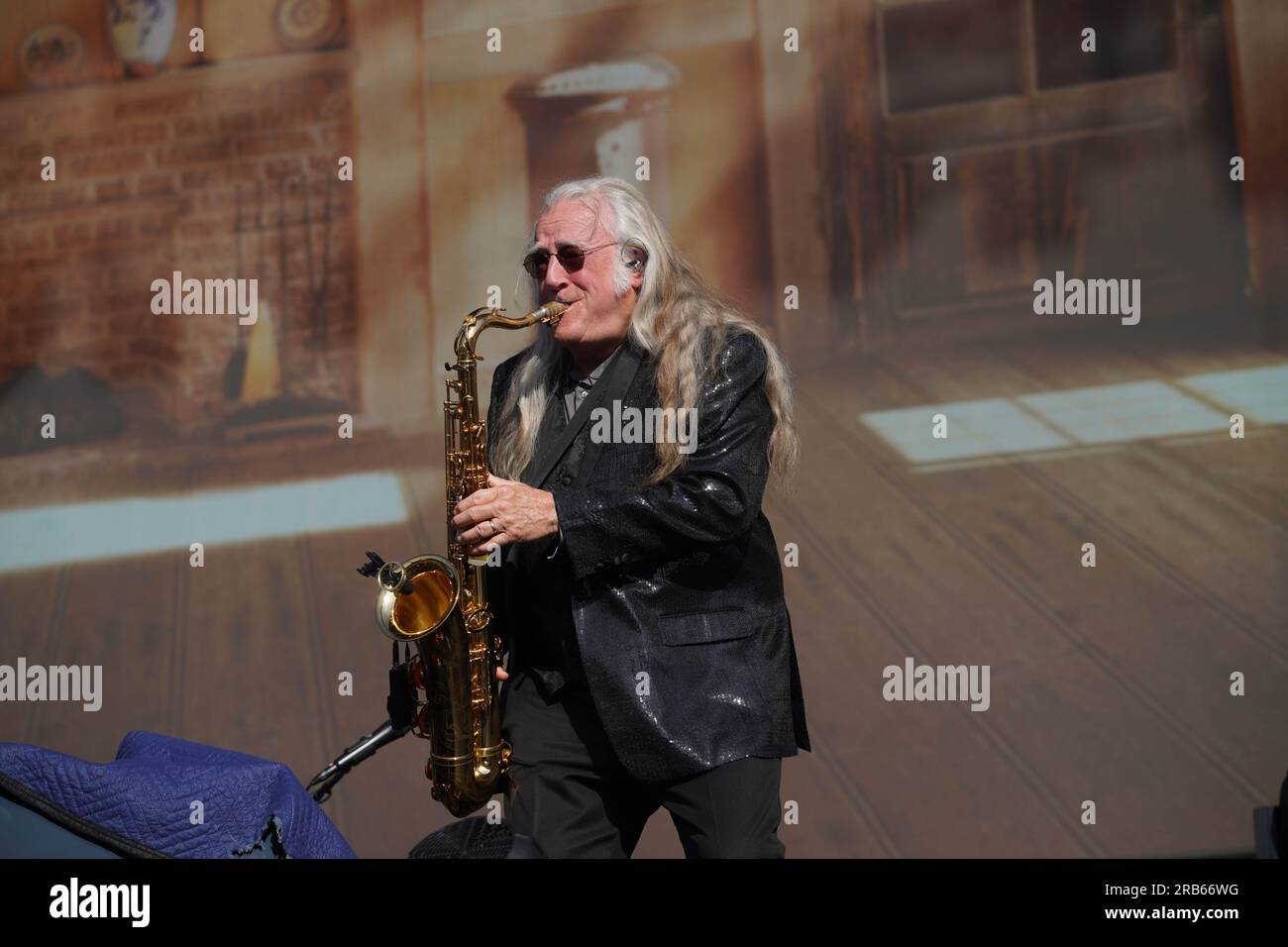 London, UK. Friday, 7 July, 2023. Daryl Hall at American Express Presents BST in Hyde Park, London. Photo: Richard Gray/Alamy Live News Stock Photo