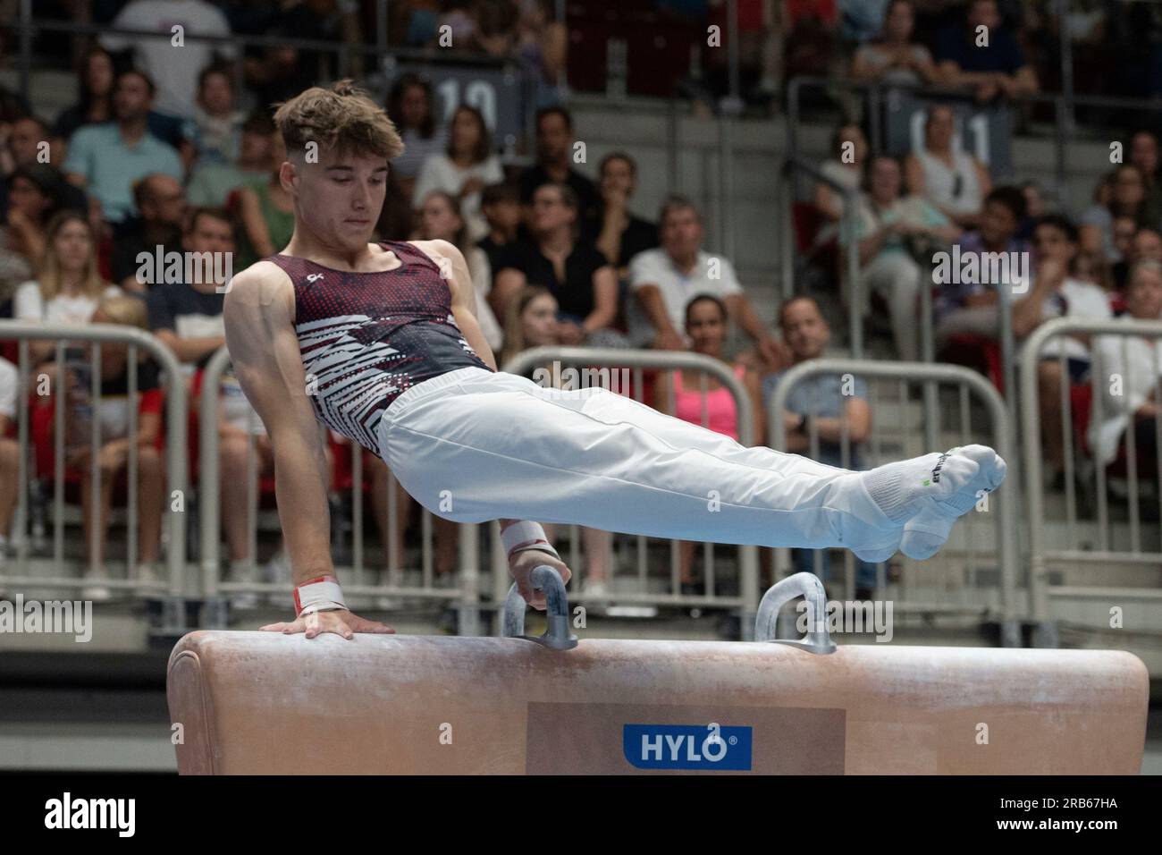 Pascal BRENDEL, KTV Wetzlar, pommel horse gymnastics campaign, men's