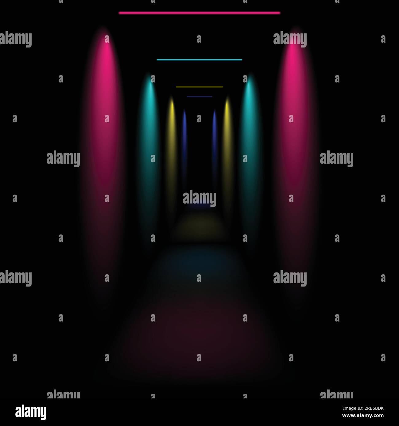 Party lights background floor Stock Vector Images - Alamy