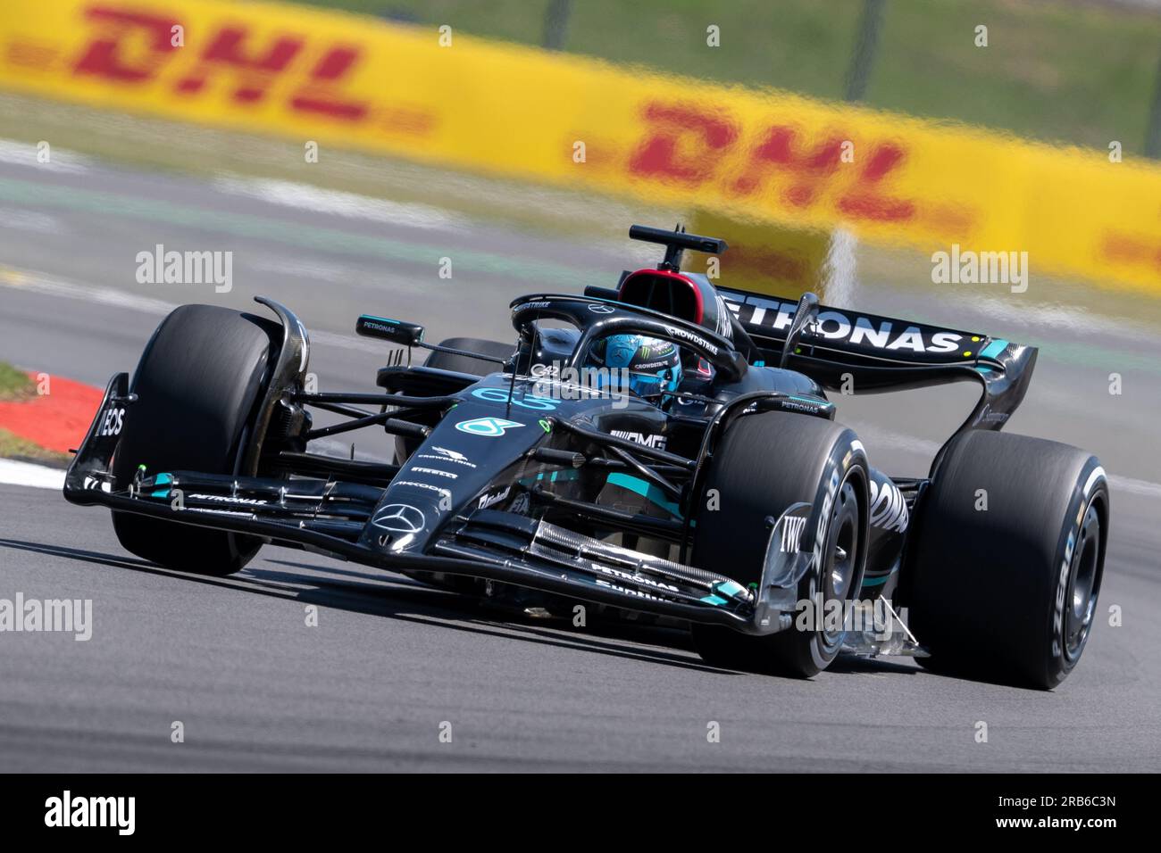 Mercedes AMG Petronas George Russell Cap - British GP 2022 Edition Blau