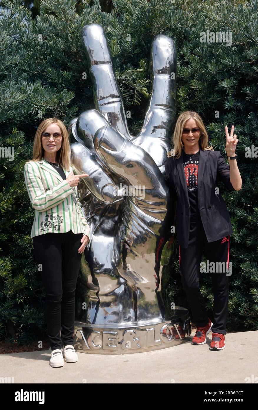 7 July 2023 Beverly Hills, California - Marjorie Bach, Barbara Bach ...