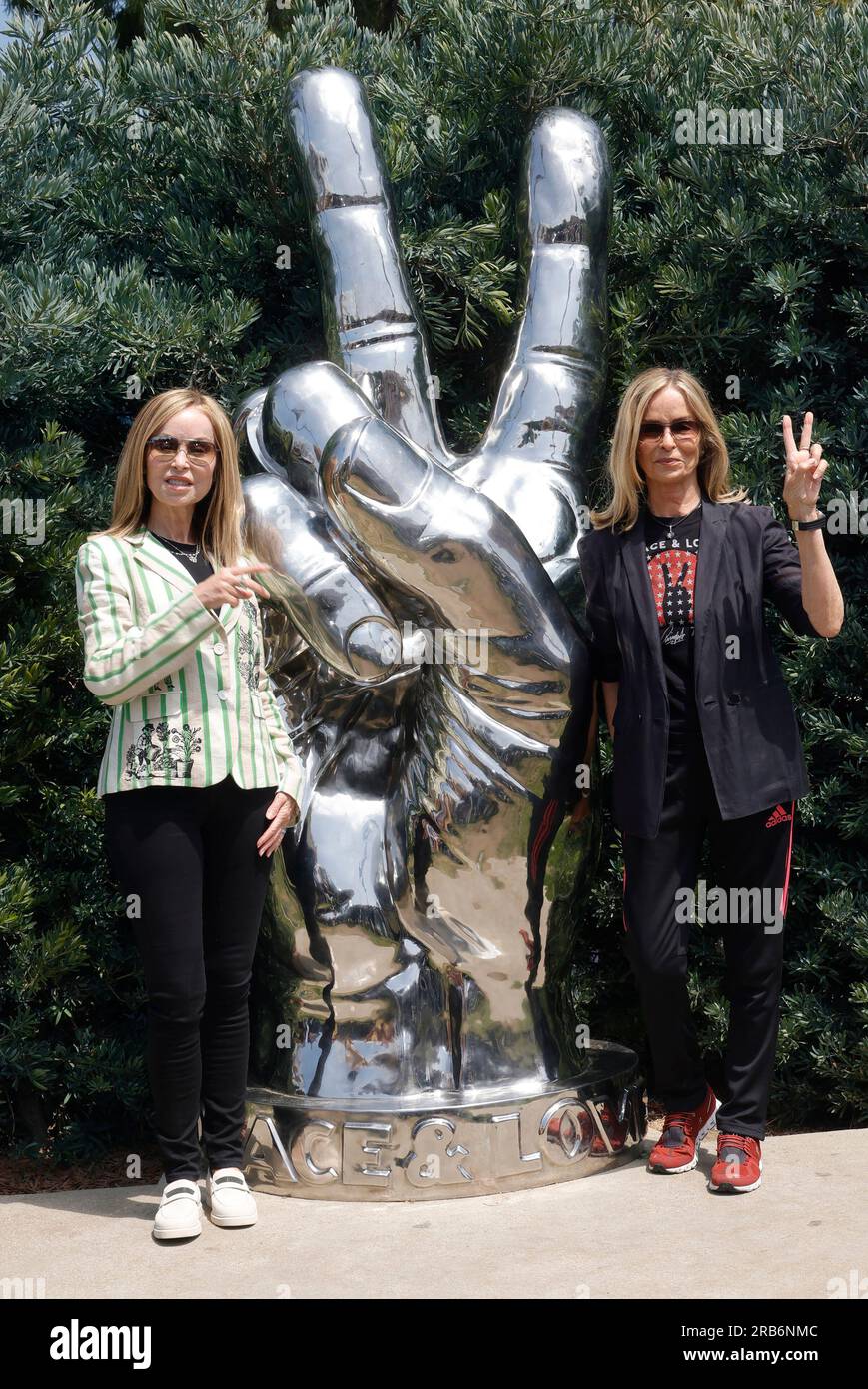 Beverly Hills, Ca. 7th July, 2023. Marjorie Bach, Barbara Bach at