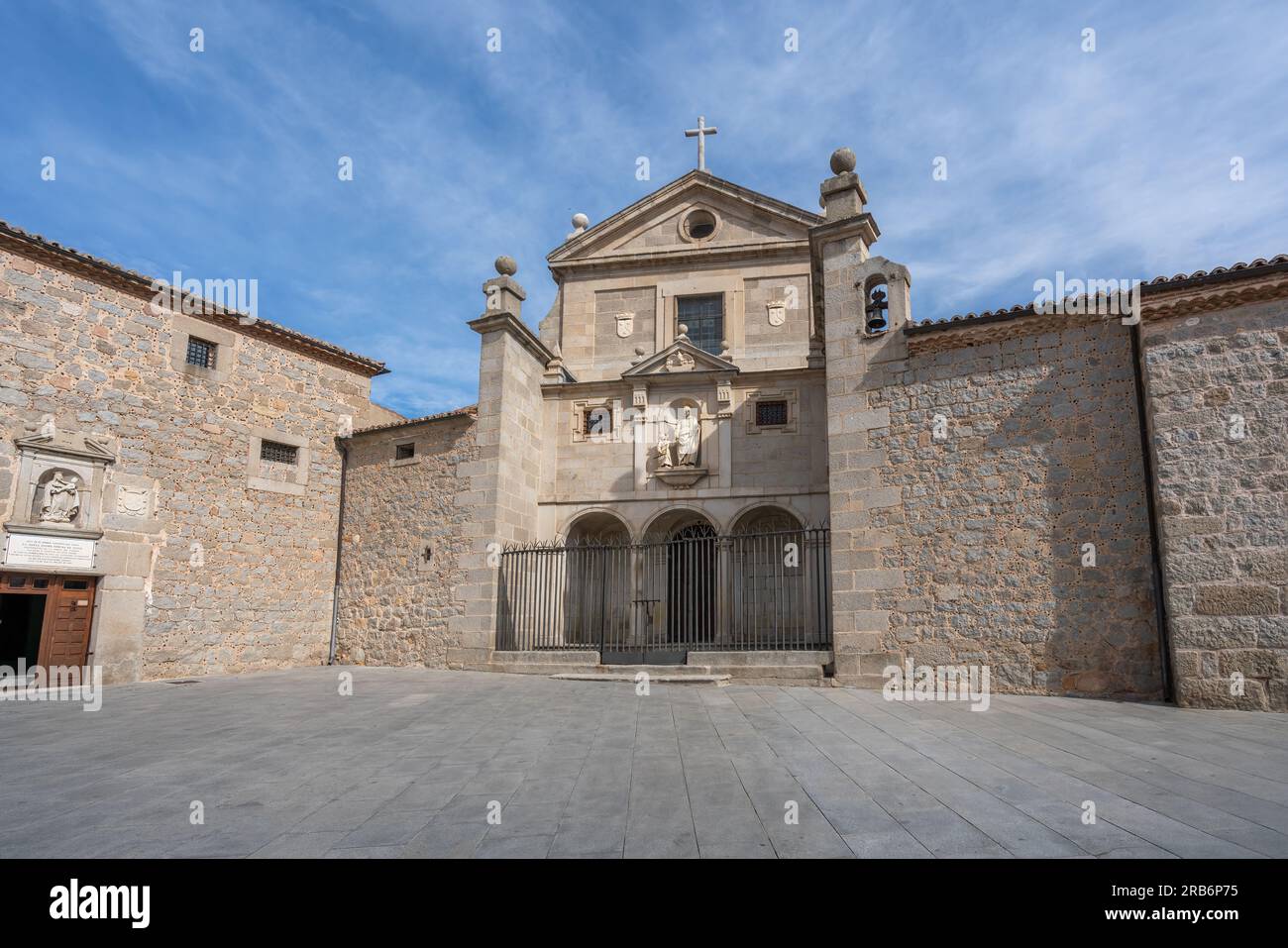 Church and Convent of San Jose - Avila, Spain Stock Photo