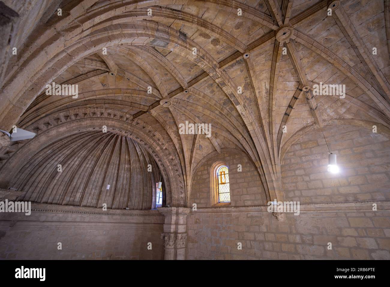 Ceiling of Iglesia de la Villa Church - Montefrio, Andalusia, Spain Stock Photo