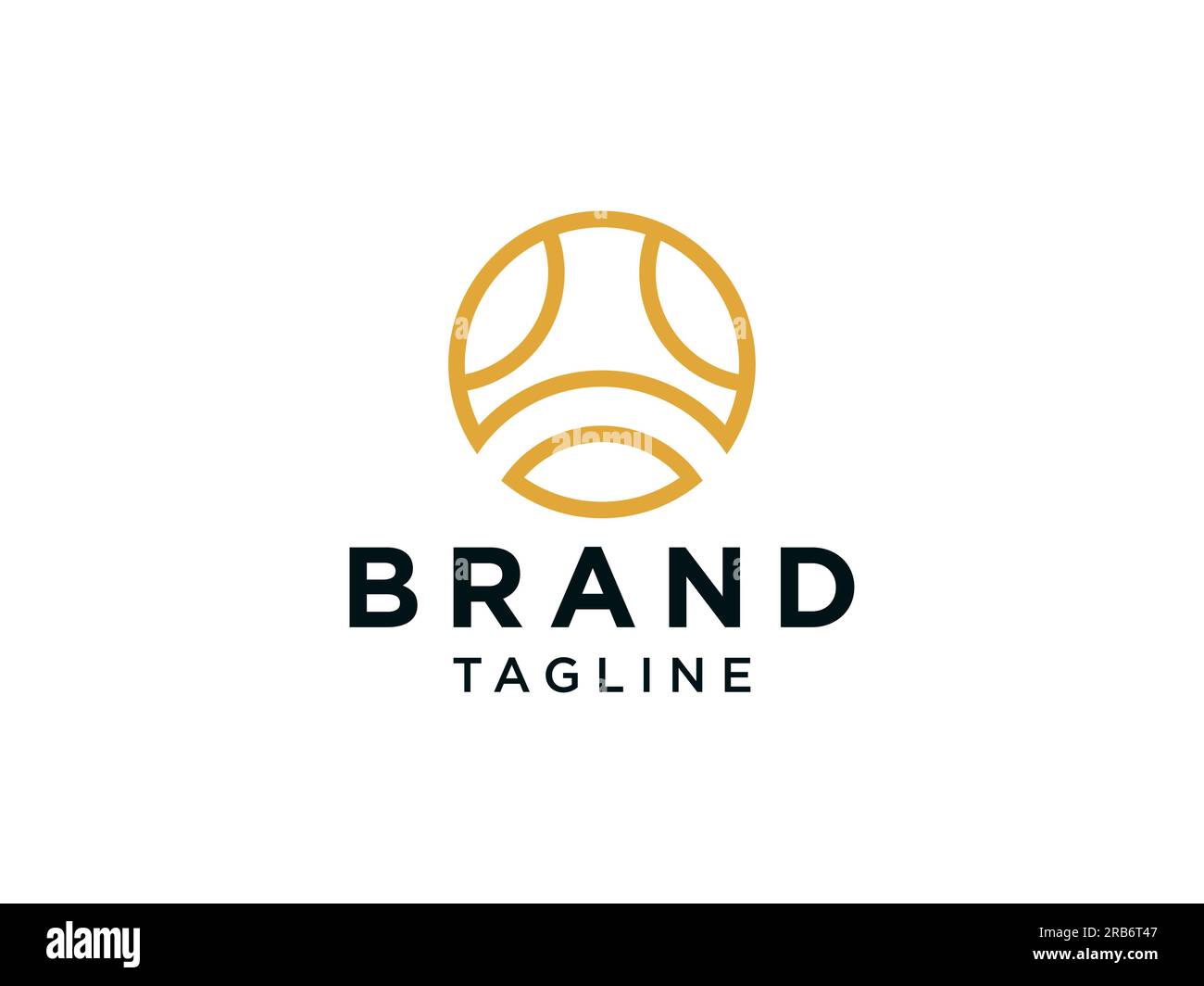 Abstract Letter A Logo. Geometric Shape Line. Flat Vector Logo Design Template Element Stock Vector