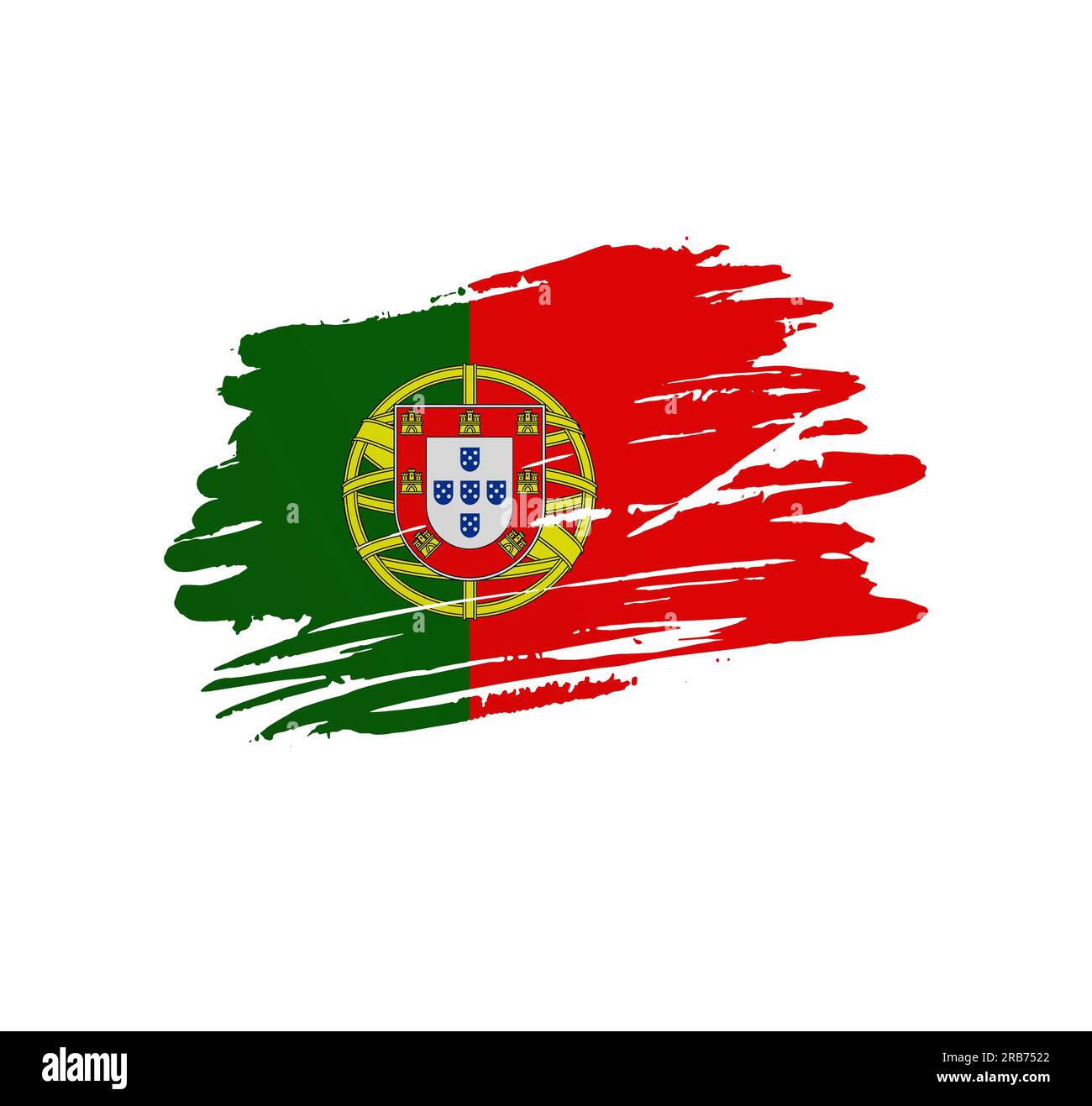 Premium Vector | Portugal shield team badge for football tournament