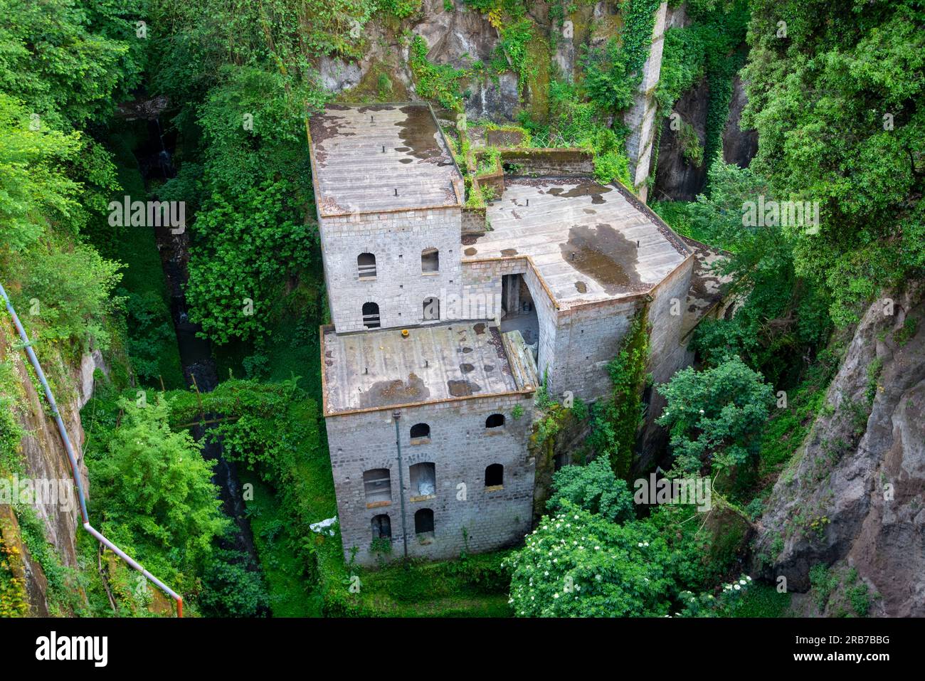 Valley of the Mills Sorrento Italy Stock Photo Alamy