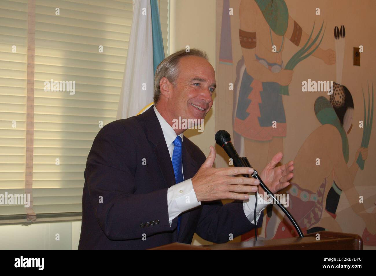 Secretary Dirk Kempthorne speaking at reception for Recreation Vehicle