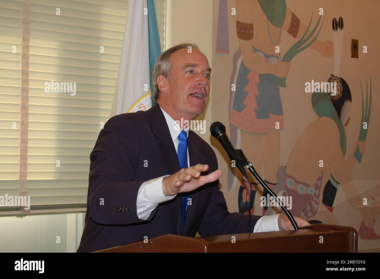 Secretary Dirk Kempthorne speaking at reception for Recreation Vehicle