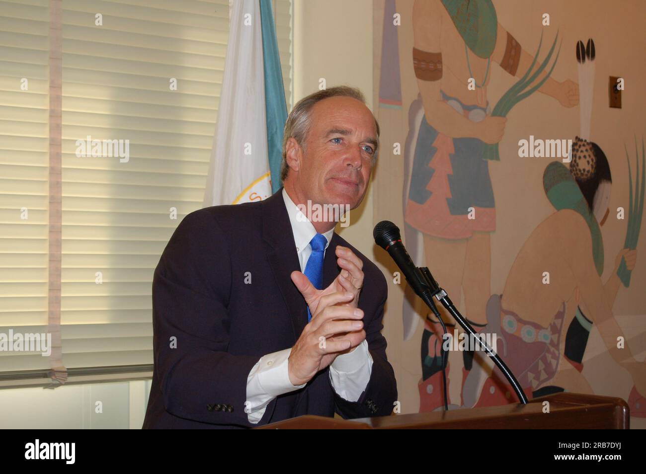 Secretary Dirk Kempthorne speaking at reception for Recreation Vehicle