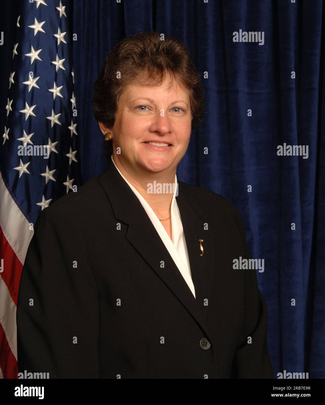 Official portrait of Office of Personnel Management Director Linda Springer Stock Photo Alamy