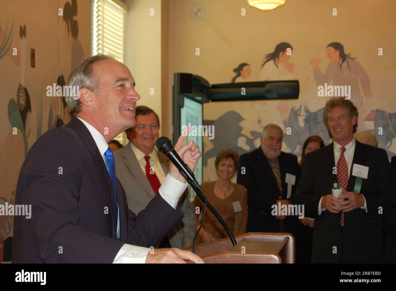Secretary Dirk Kempthorne speaking at reception for Recreation Vehicle
