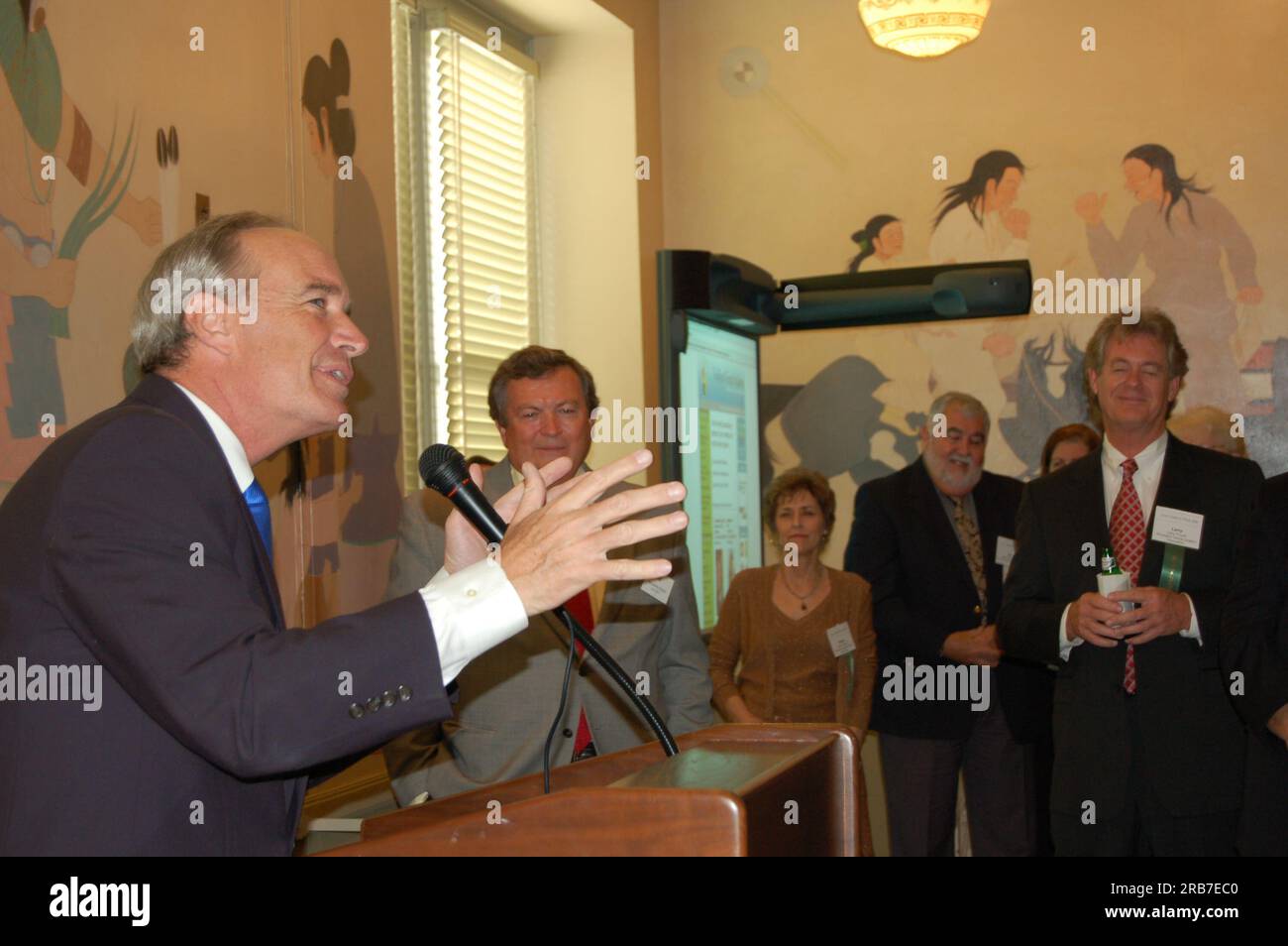 Secretary Dirk Kempthorne speaking at reception for Recreation Vehicle