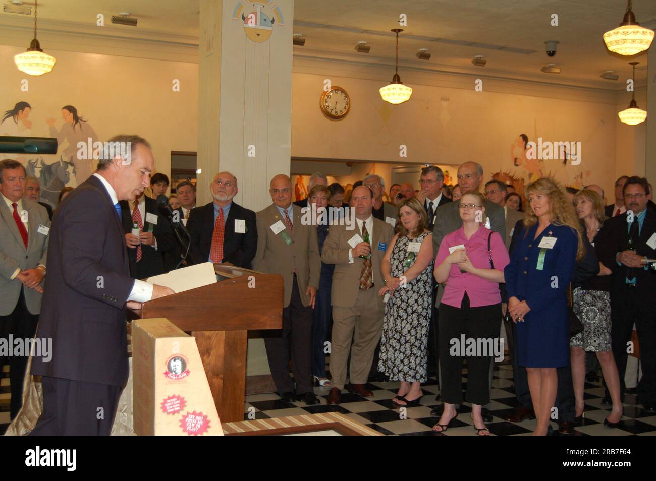 Secretary Dirk Kempthorne speaking at reception for Recreation Vehicle