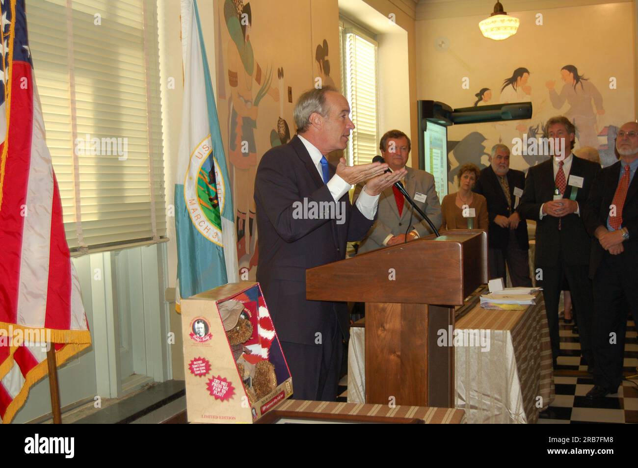 Secretary Dirk Kempthorne speaking at reception for Recreation Vehicle