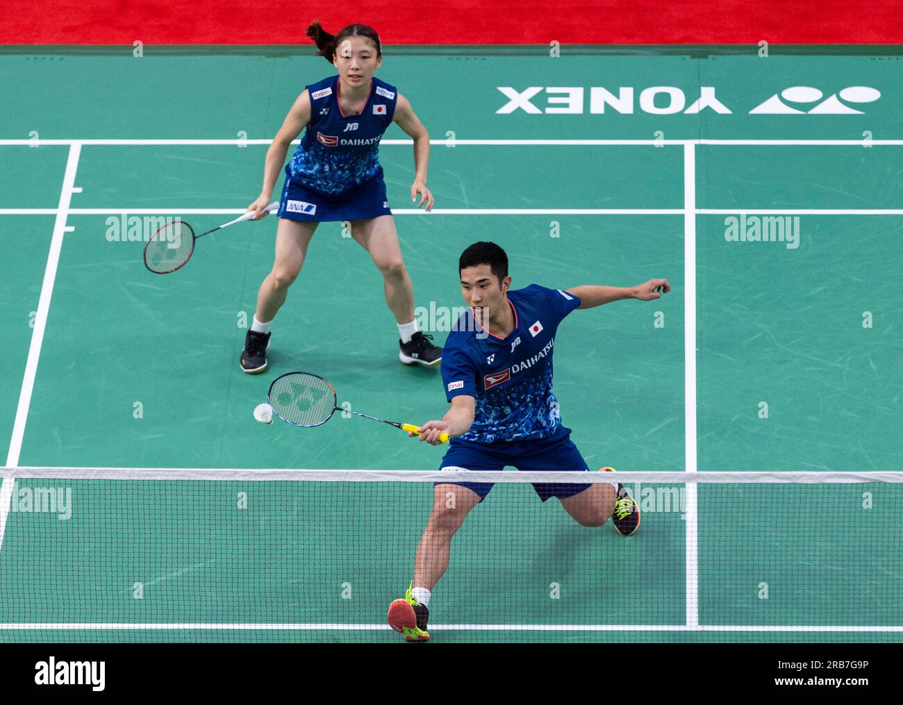 Calgary, Canada. 7th July, 2023. Yamashita Kyohei/Shinoya Naru (Rear