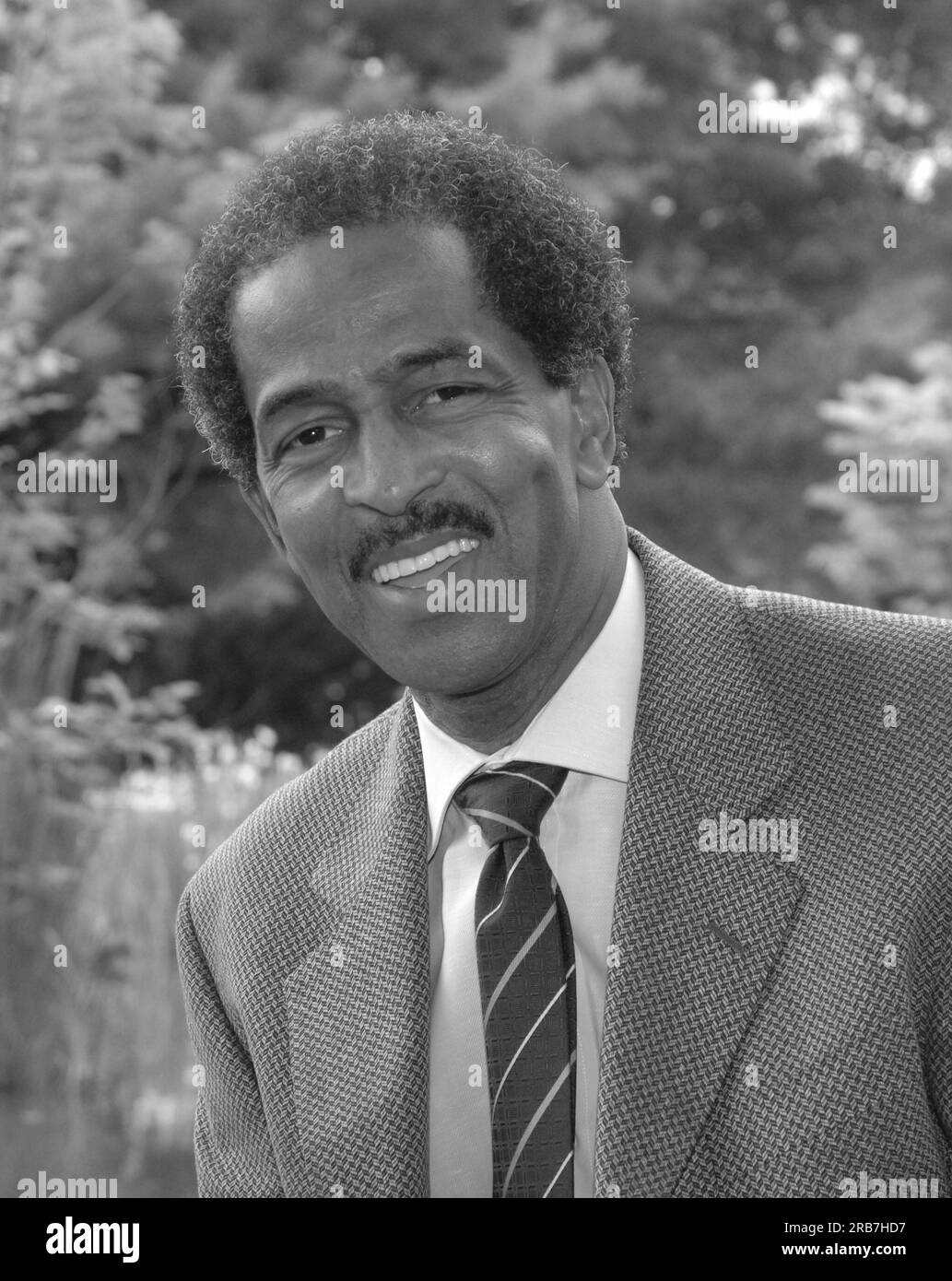 Outdoor portrait of John Wright, Information Officer, Office of