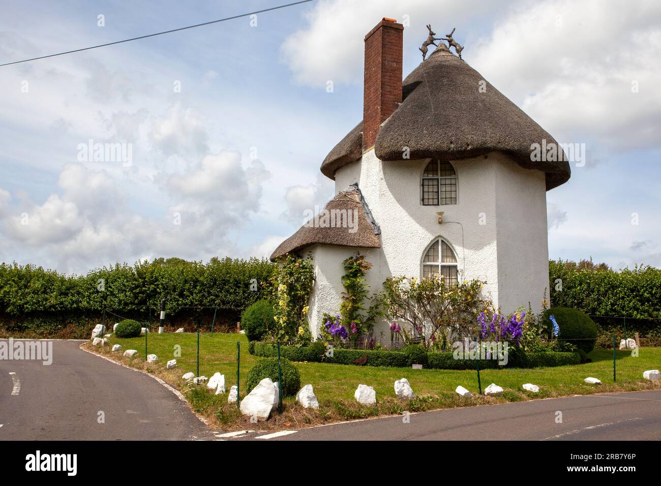 The Round House, which was an 18th century toll house, Stanton Drew, Stock Photo