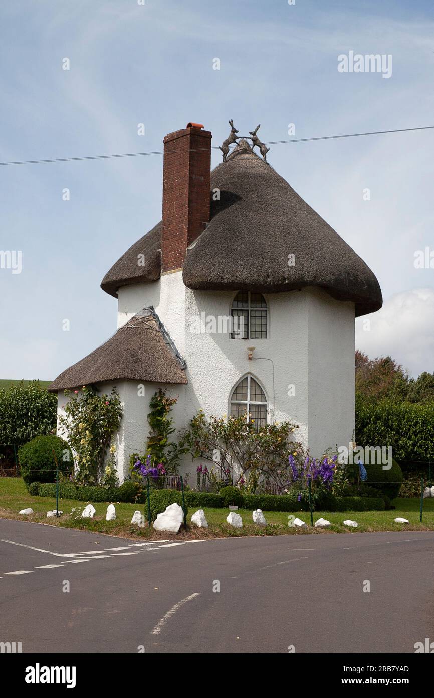 The Round House, which was an 18th century toll house, Stanton Drew, Stock Photo