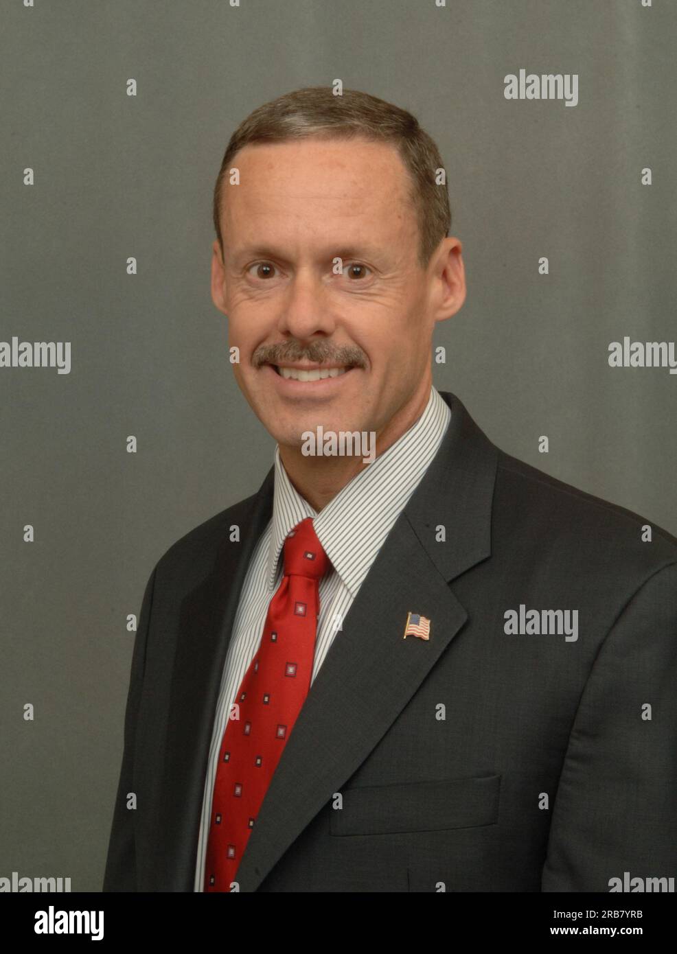 Portrait of Gary Van Horn, Assistant Director, Office of Law Enforcement and Security Stock Photo