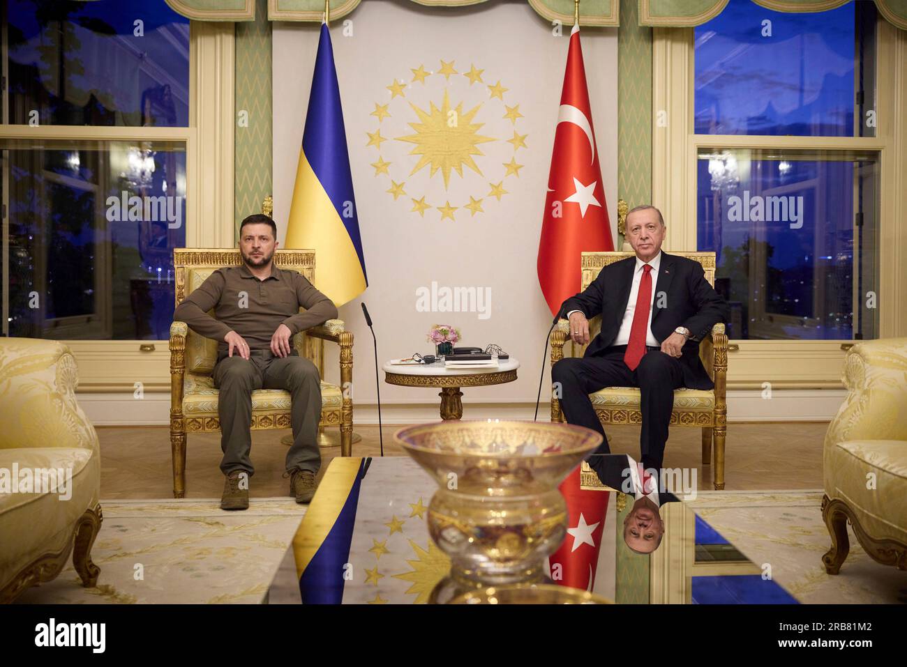 Istanbul, Turkey. 07th July, 2023. Turkish President Recep Tayyip