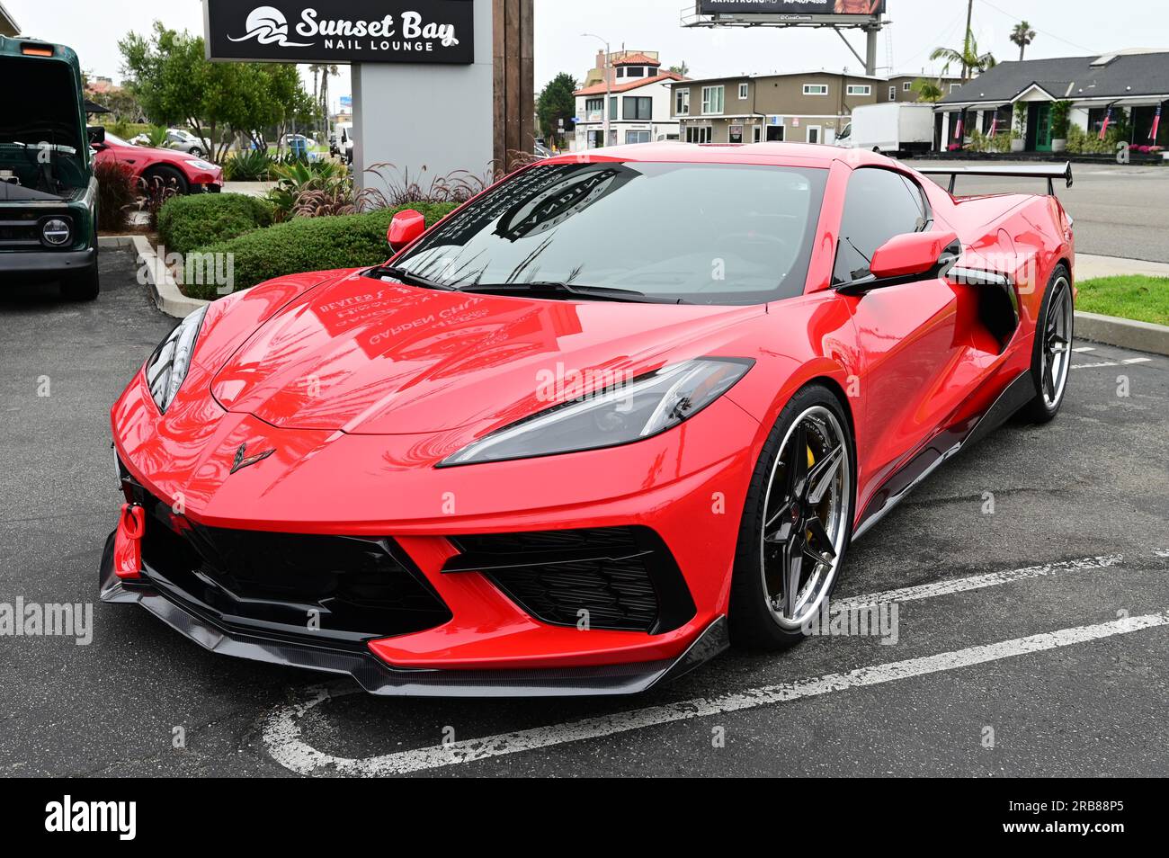 Corvette sports car Stock Photo Alamy