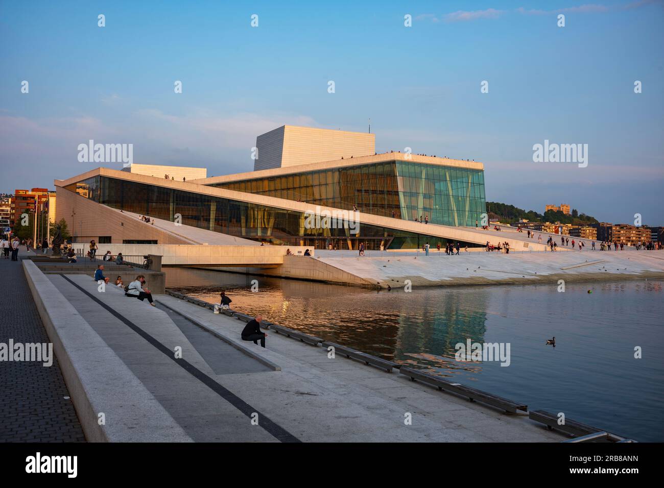 Oslo norway view cityscape hi-res stock photography and images - Alamy