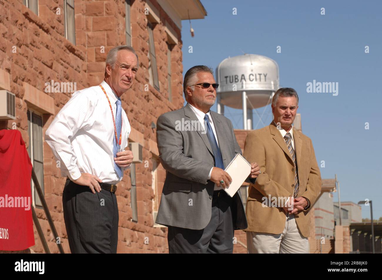 Visit of Secretary Dirk Kempthorne to the Tuba City Boarding School on