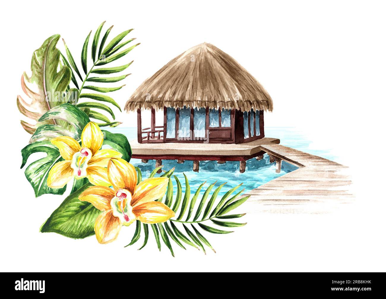 Bora bora flower hi-res stock photography and images - Alamy