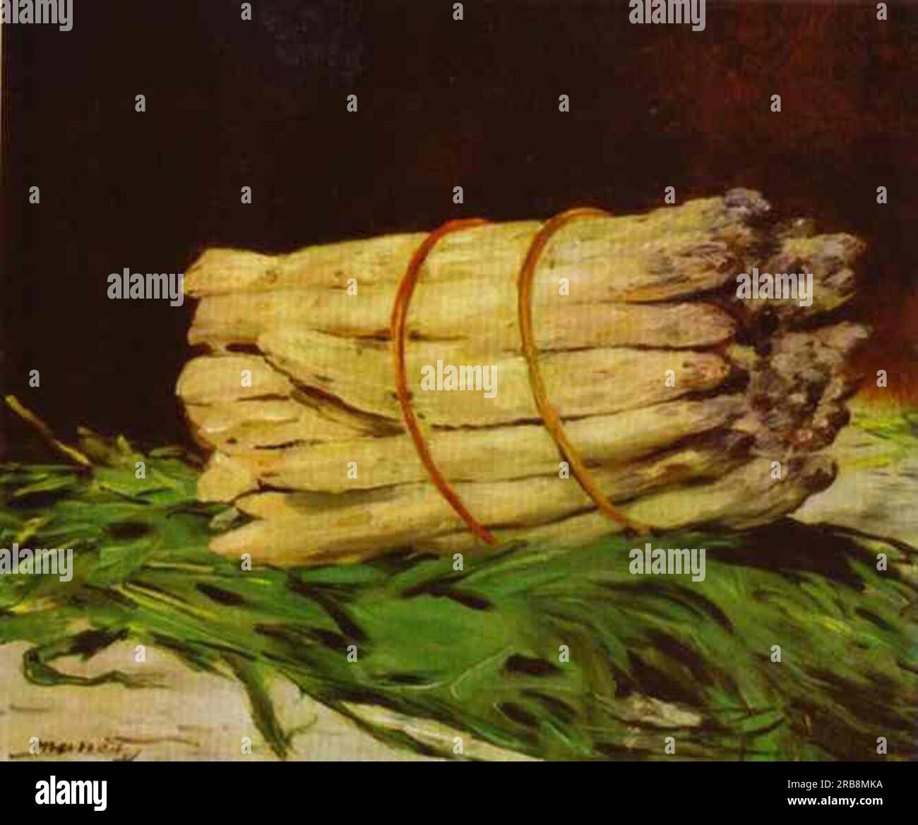 Asparagus 1880 edouard manet hi-res stock photography and images - Alamy