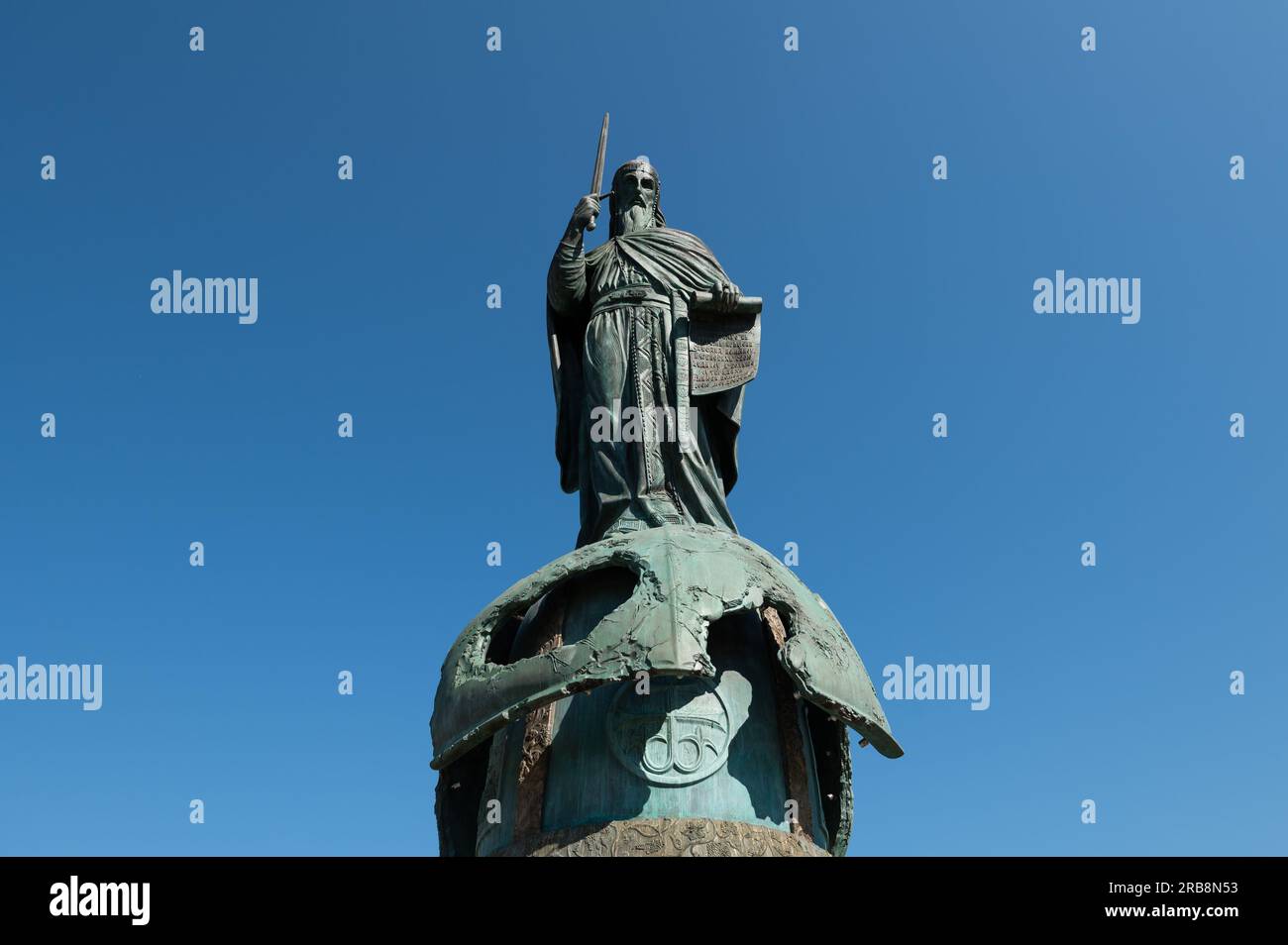 Belgrad Serbia 08th July 2023 The Monument To The Medieval Serbian Belgrad Serbia 08th July 2023 The Monument To The Medieval Serbian