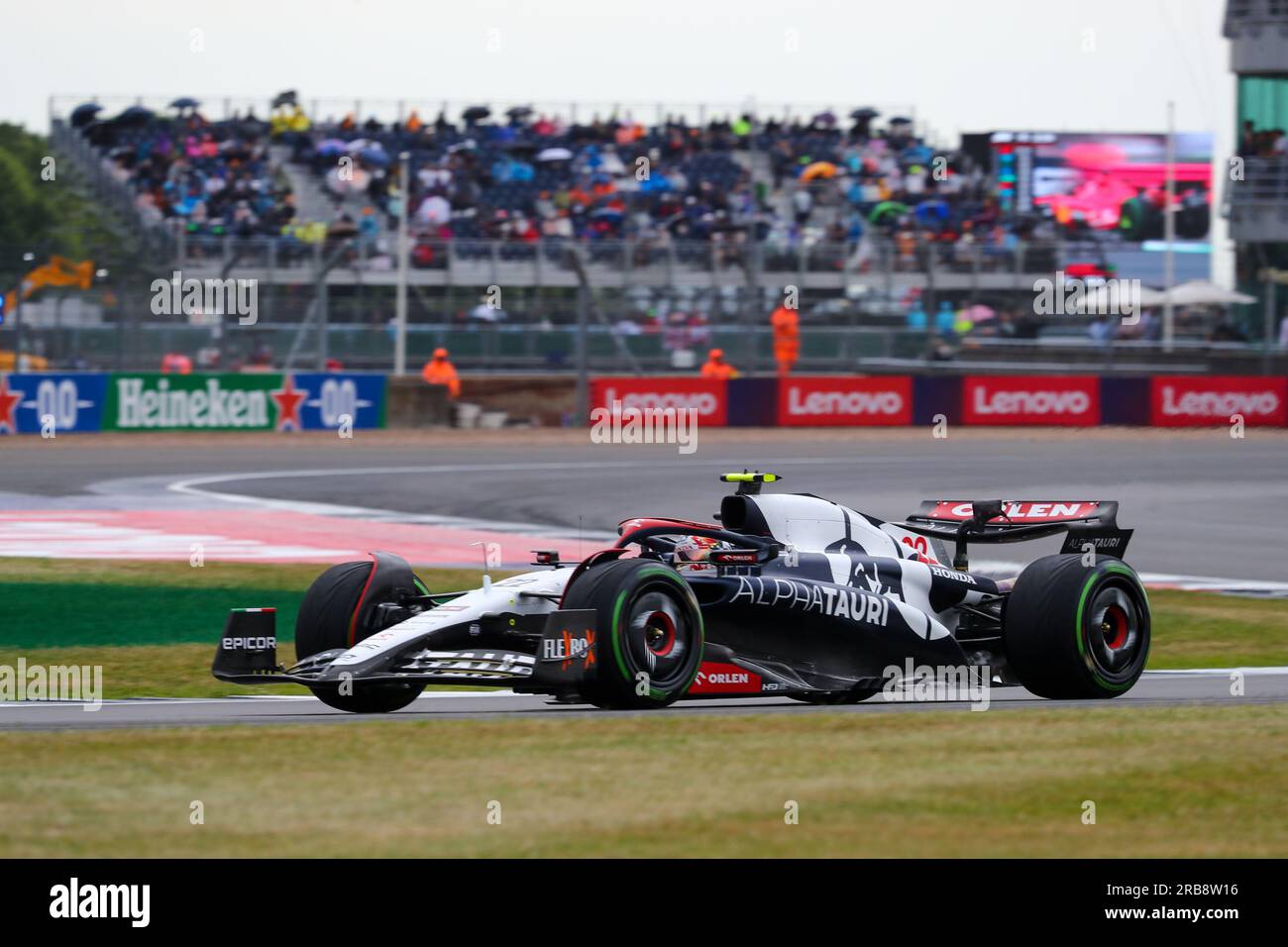 Yuki Tsunoda (JAP) Alpha Tauri AT04 during FORMULA 1 ARAMCO BRITISH