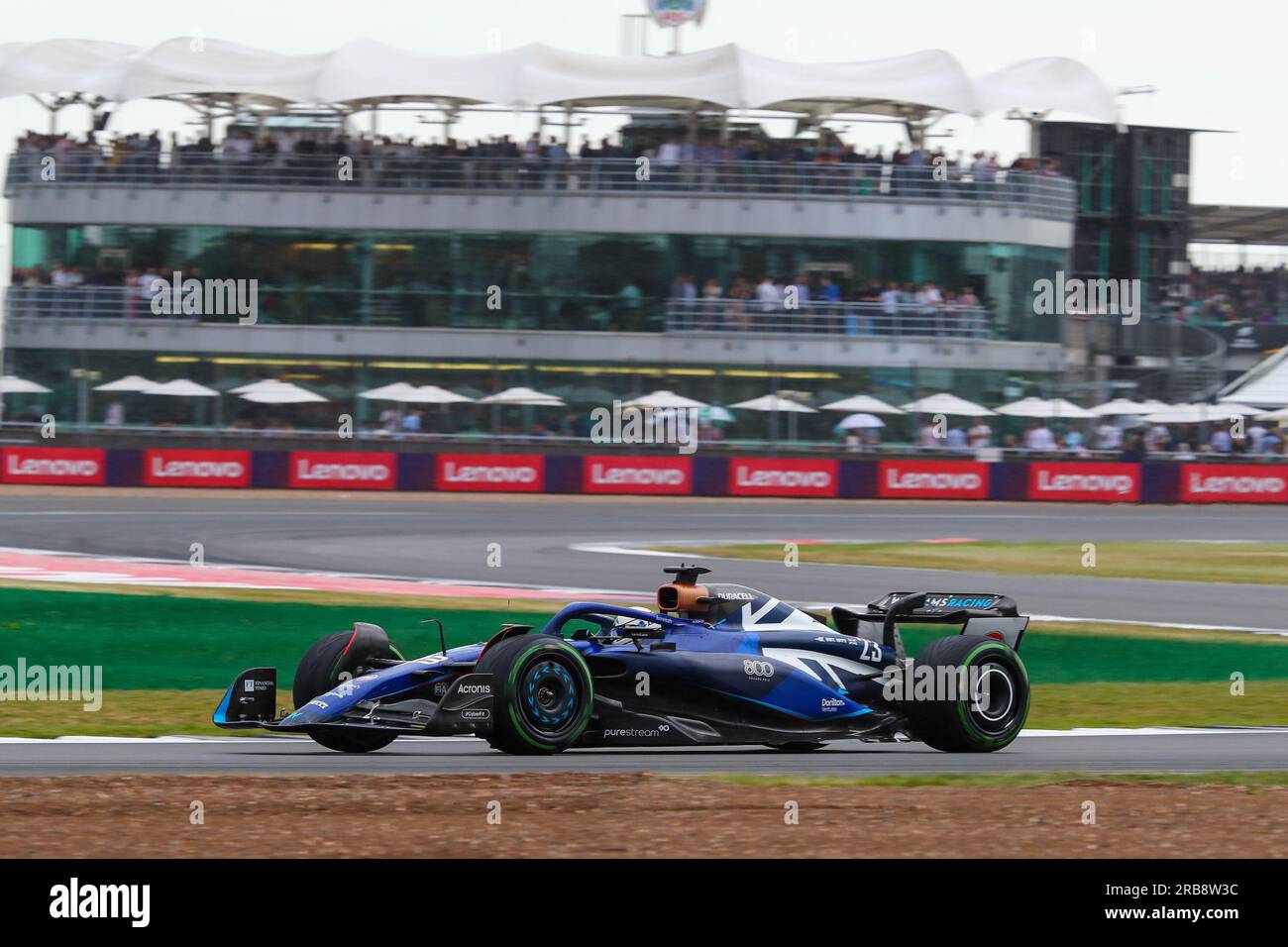 Alexander Albon (IND) Williams FW45 during FORMULA 1 ARAMCO BRITISH ...