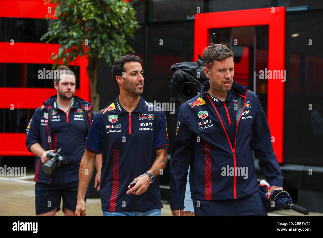 Daniel Ricciardo (AUS) Oracle Red Bull Racing reserve driver during ...