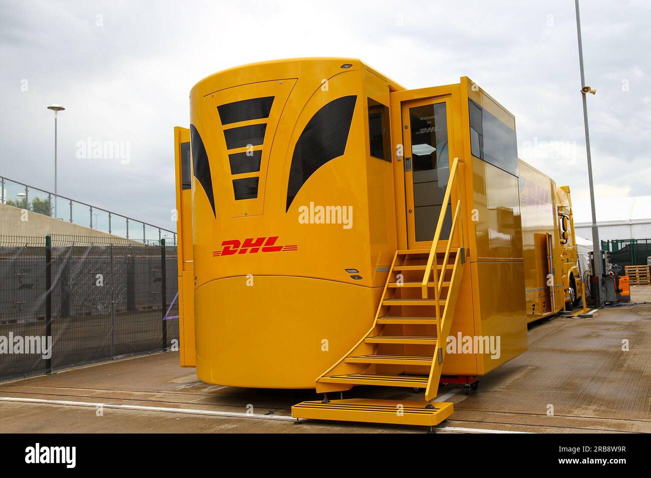 DHL motorhome during FORMULA 1 ARAMCO BRITISH GRAND PRIX 2023 jUL79 Silverstone, Great