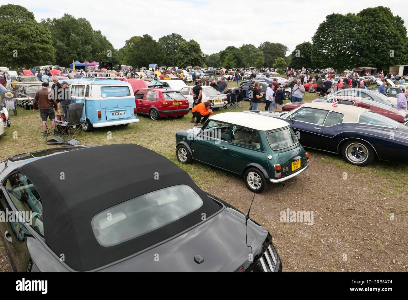 Markeaton Car Show Derby 2023 Stock Photo Alamy