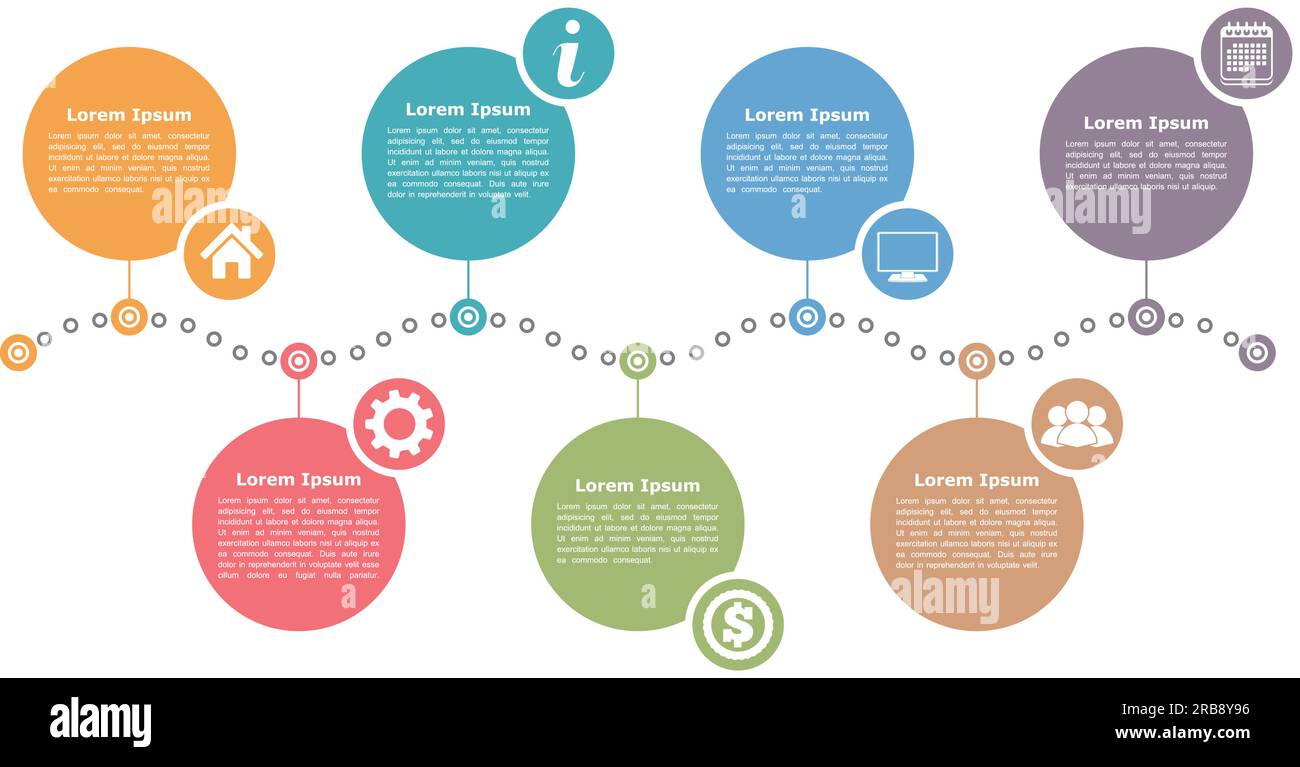 Timeline Indesign Image Timeline infographics design template, vector eps10 illustration Stock ...