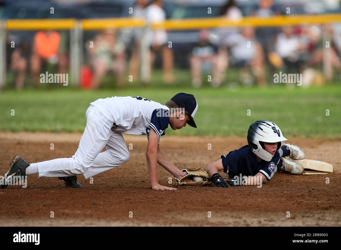 Little League Baseball Game. Editorial Stock Image - Image of competition,  athletes: 110946894