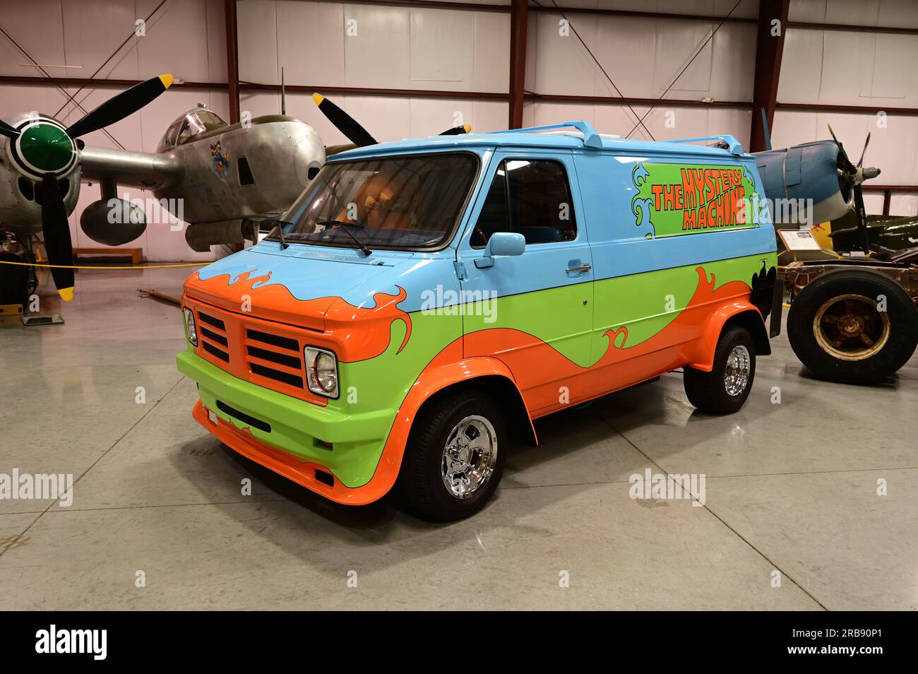 Scooby Doo van. Stock Photo