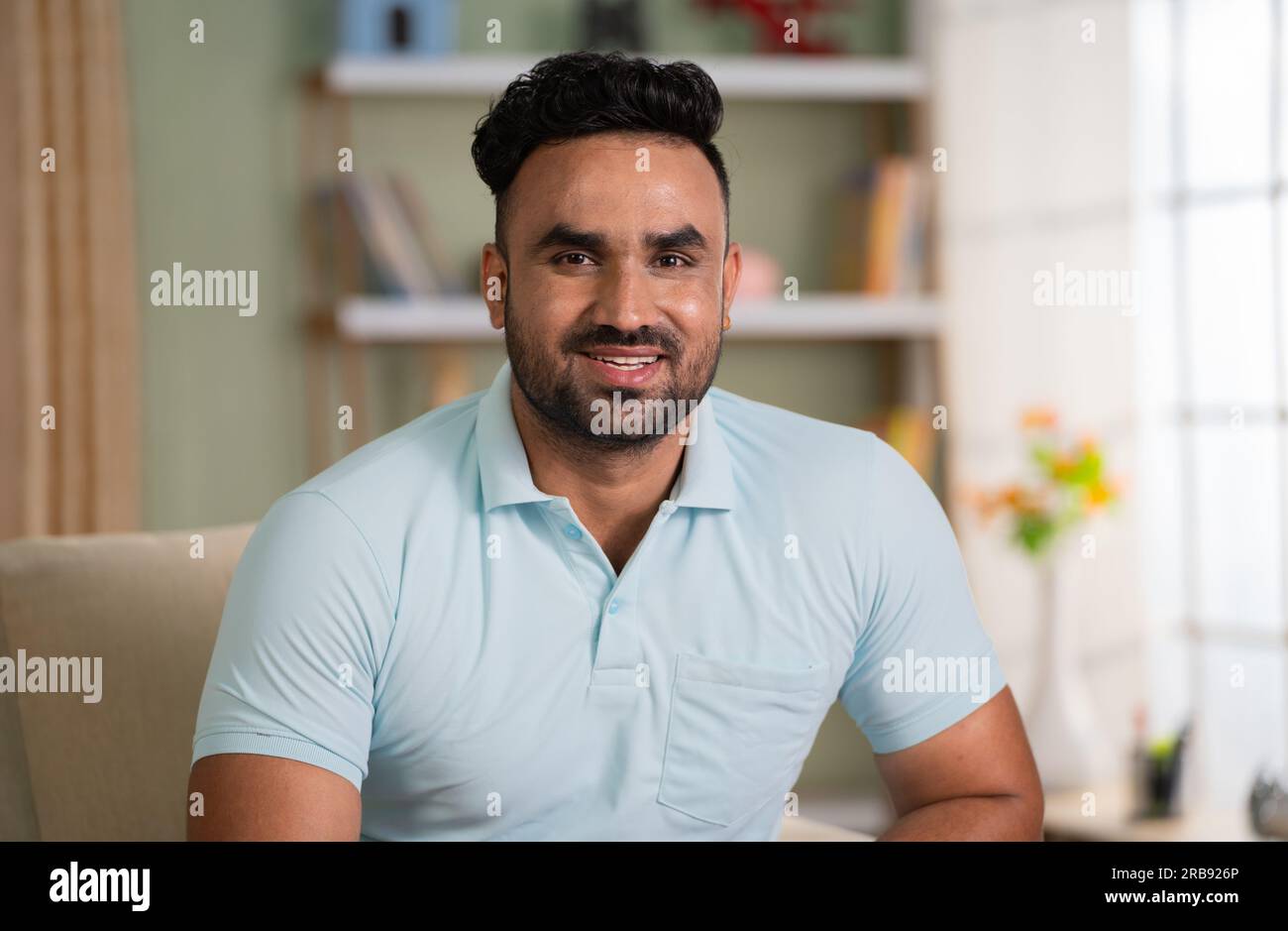 4k asian young man sitting hi-res stock photography and images - Alamy