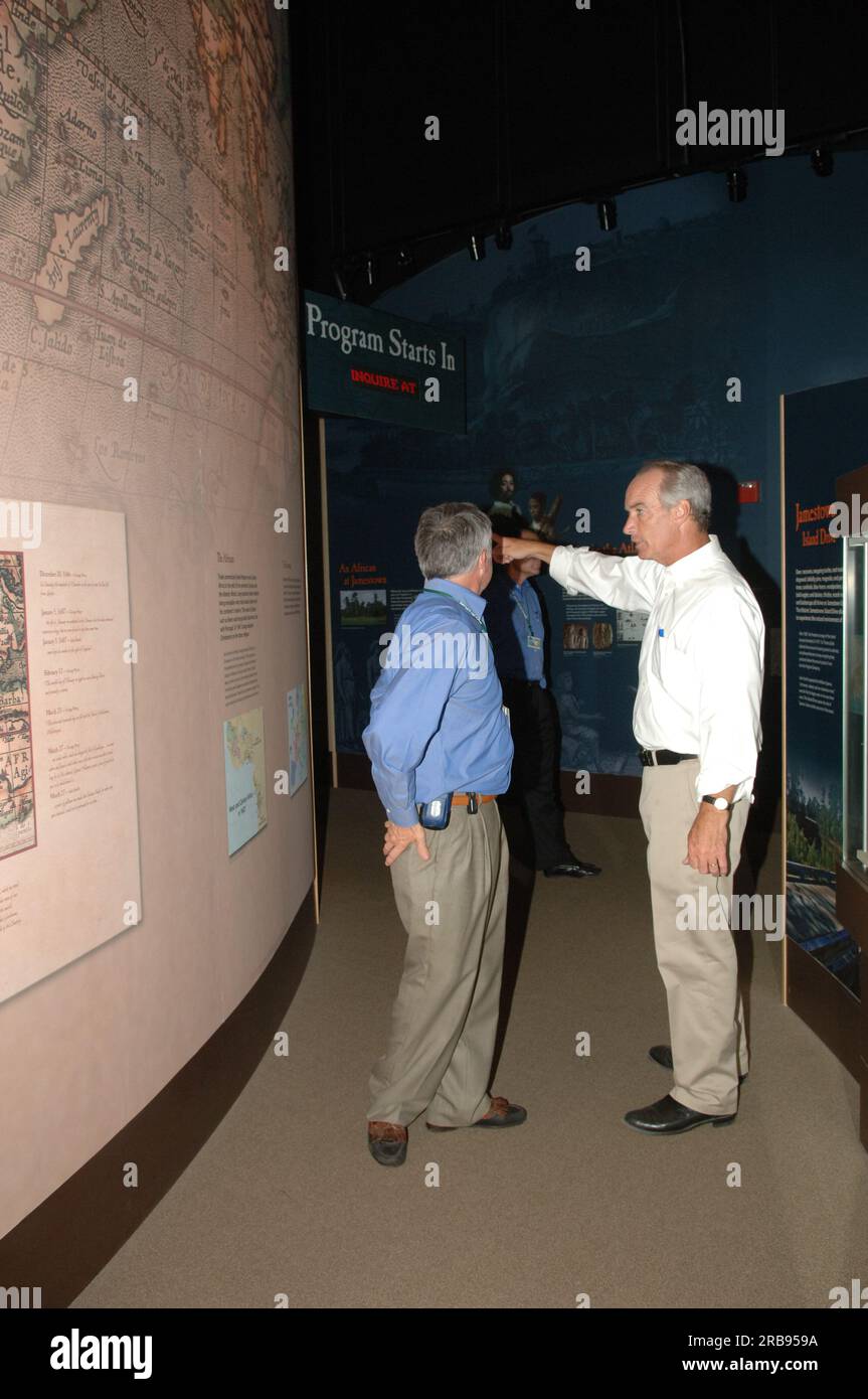 Visit Of Secretary Dirk Kempthorne To Williamsburg Virginia For visit-of-secretary-dirk-kempthorne-to-williamsburg-virginia-for