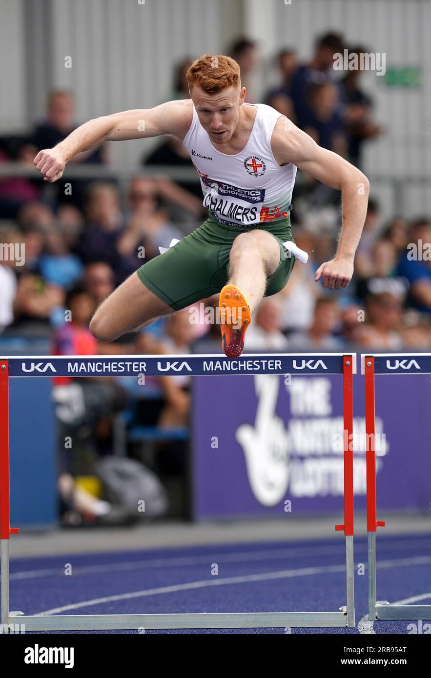 Alastair Chalmers In The Men s 400m Hurdles Heats During Day One Of The Alastair Chalmers In The Men s 400m Hurdles Heats During Day One Of The