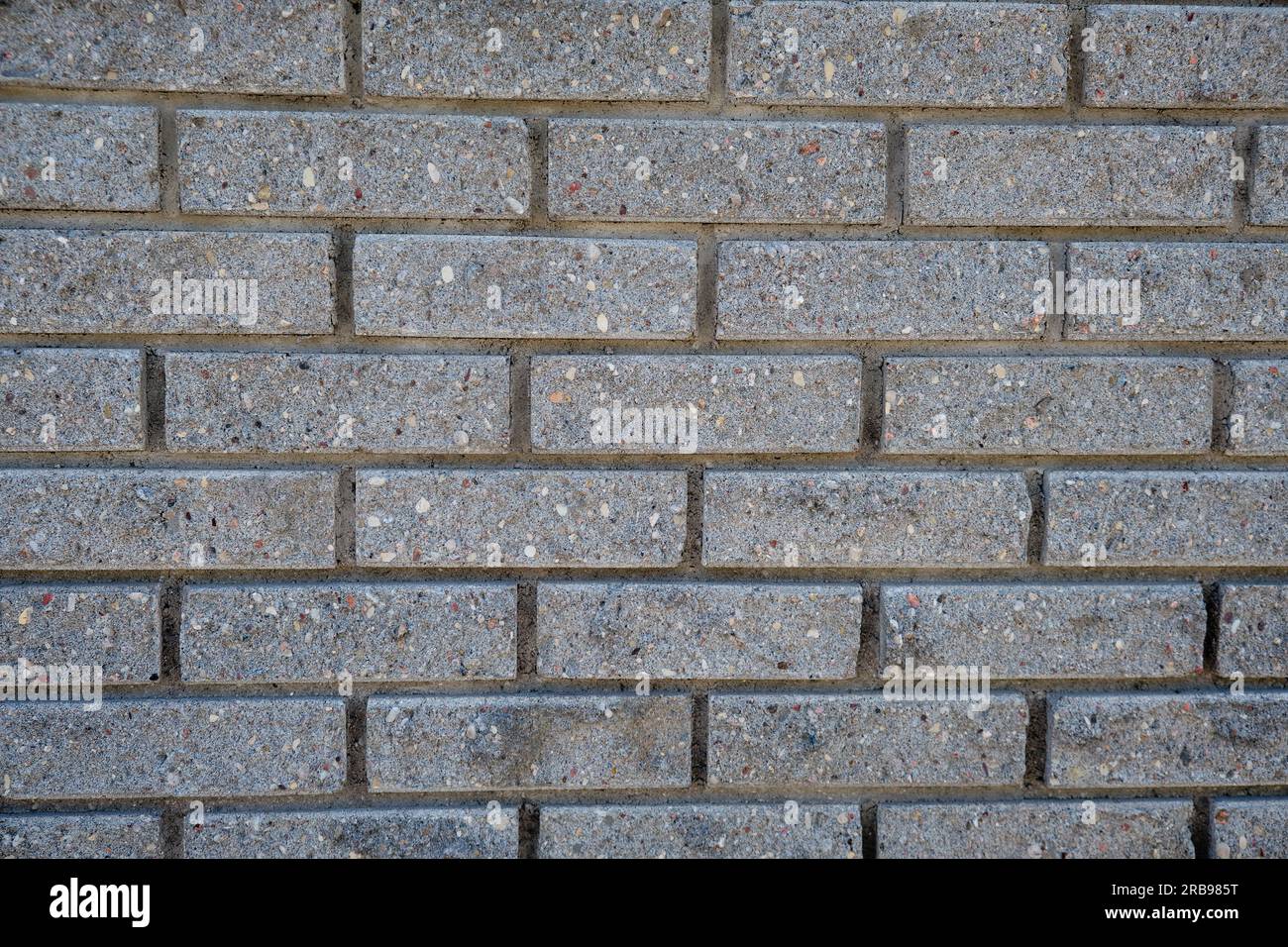old vintage gray brick wall texture background Stock Photo