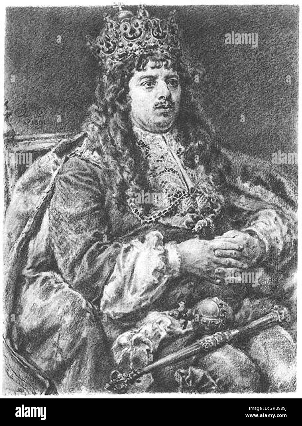 Michał Korybut Wiśniowiecki by Jan Matejko Stock Photo Alamy