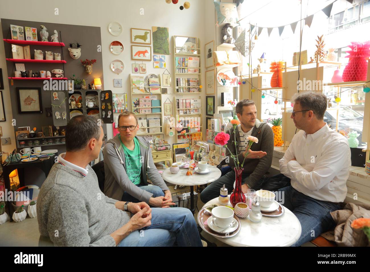 Tia Emma cafe and store , Frankfurt am Main, Germany Stock Photo Alamy