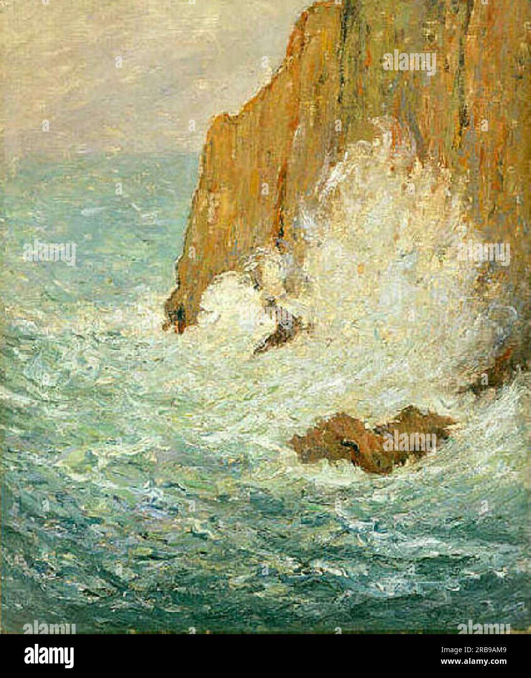 Great Sea by Maxime Maufra Stock Photo