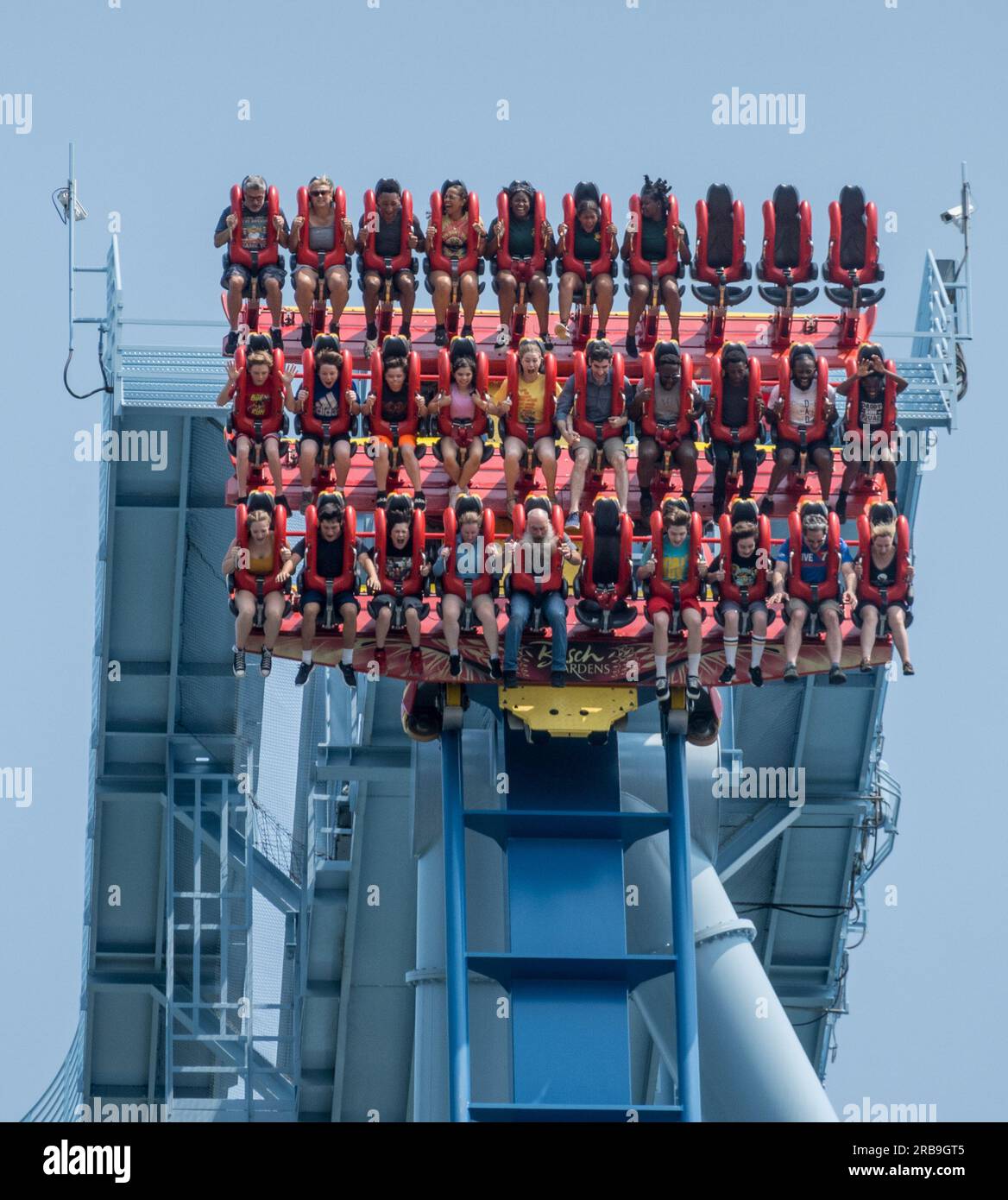 Review of Griffon Roller Coaster at Busch Gardens, Williamsburg