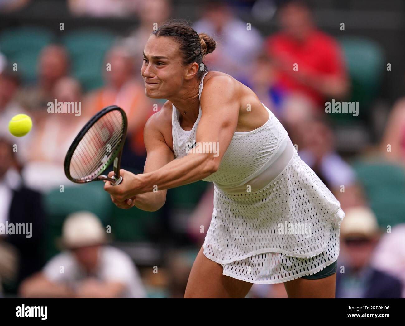 Aryna Sabalenka In Action Against Anna Blinkova not Pictured On Day Aryna Sabalenka In Action Against Anna Blinkova not Pictured On Day