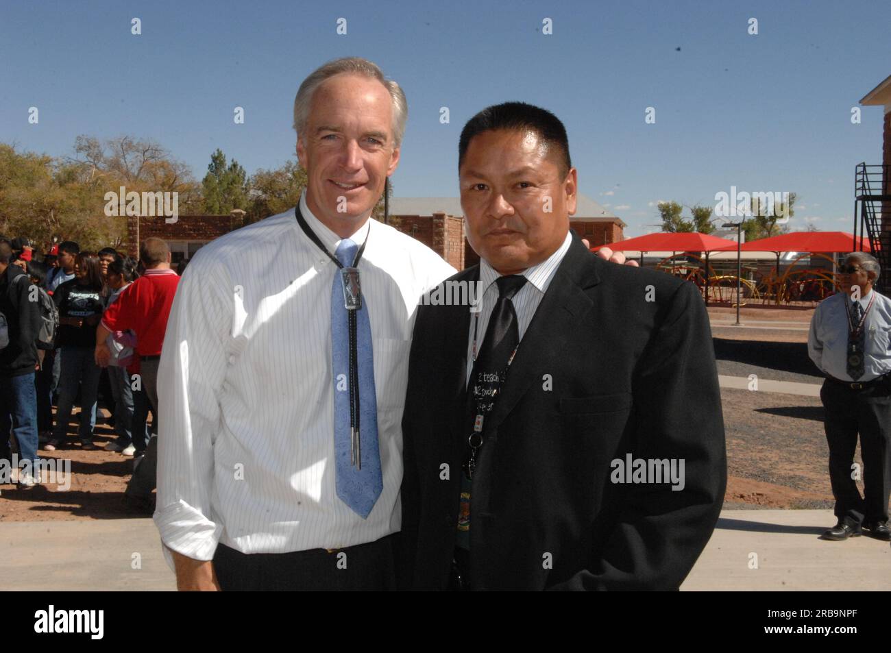 Visit of Secretary Dirk Kempthorne to the Tuba City Boarding School on