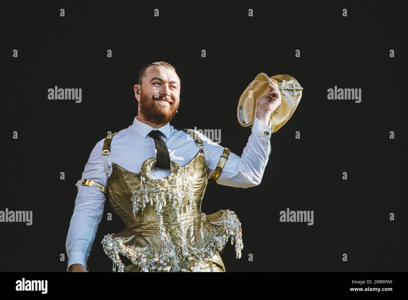 Subsonica (Samuel, Boosta) during Subsonica - La mia generazione Festival,  Porto Antico, Ancona (AN), Italy, 07 Sep 2019 Stock Photo - Alamy